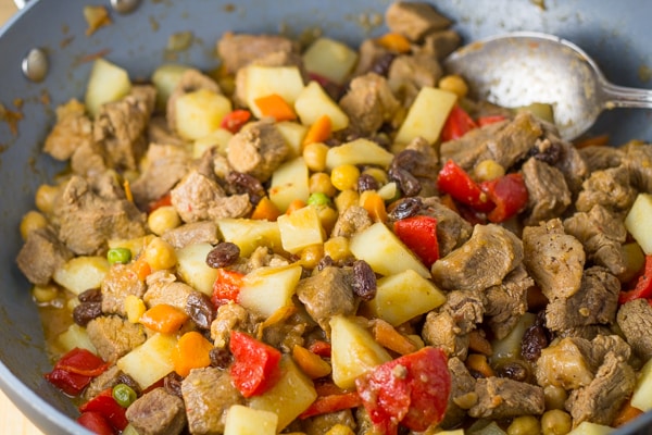 Pork Menudo Filipino Style