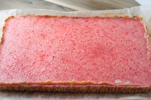 Strawberry Lemonade Bars