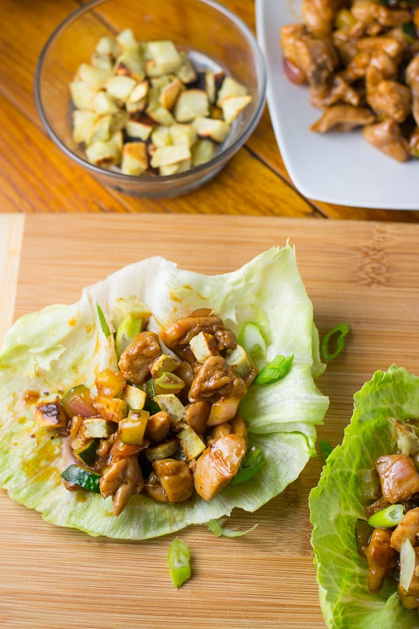 Teriyaki Chicken Lettuce Cups Salu Salo Recipes