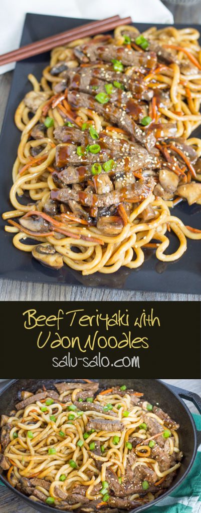 Beef Teriyaki Udon - Salu Salo Recipes