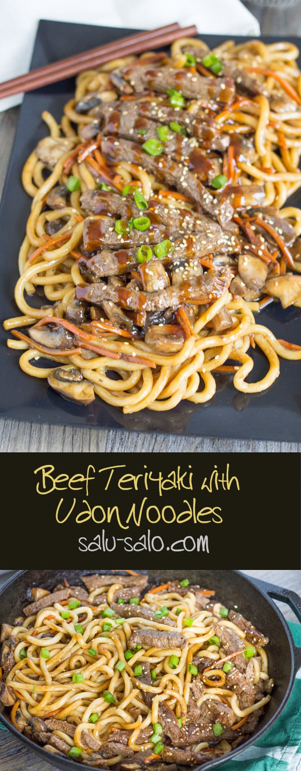 Beef Teriyaki Udon