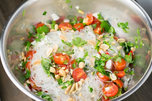 Thai Vermicelli Noodle Salad