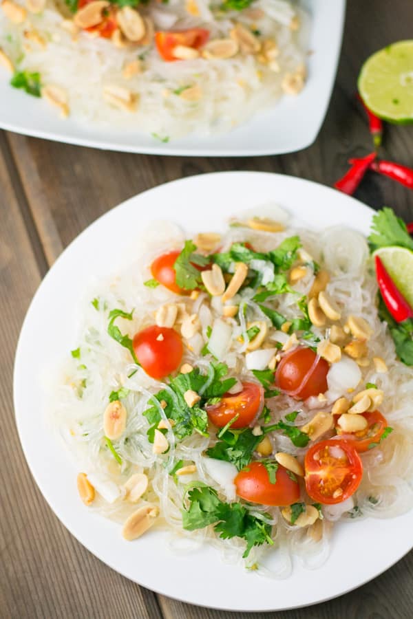 Thai Vermicelli Noodle Salad - Salu Salo Recipes