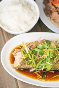 Steamed Rock Cod - Salu Salo Recipes