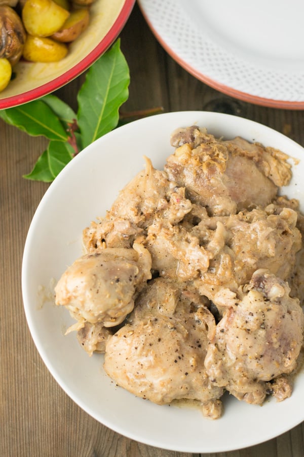 Chicken Adobo with Coconut Milk