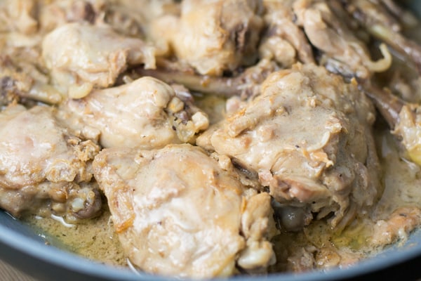 Chicken Adobo with Coconut Milk