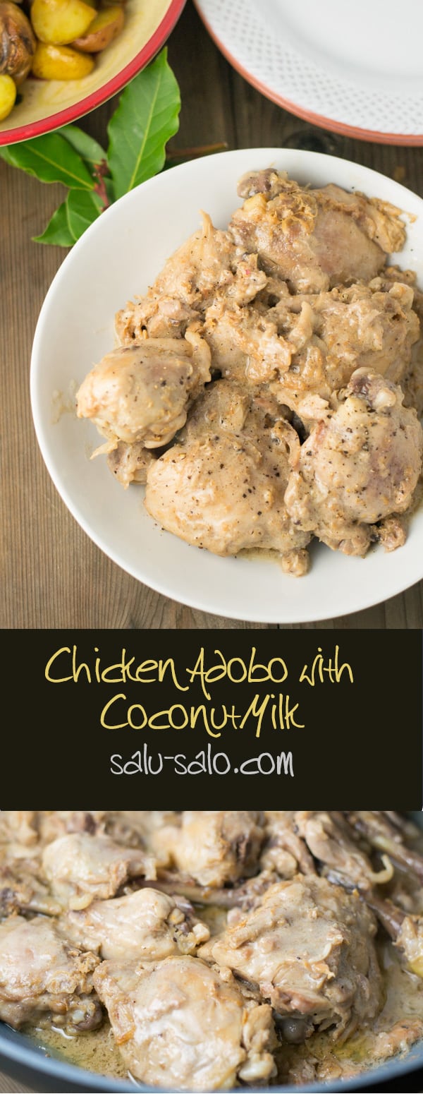 Chicken Adobo with Coconut Milk