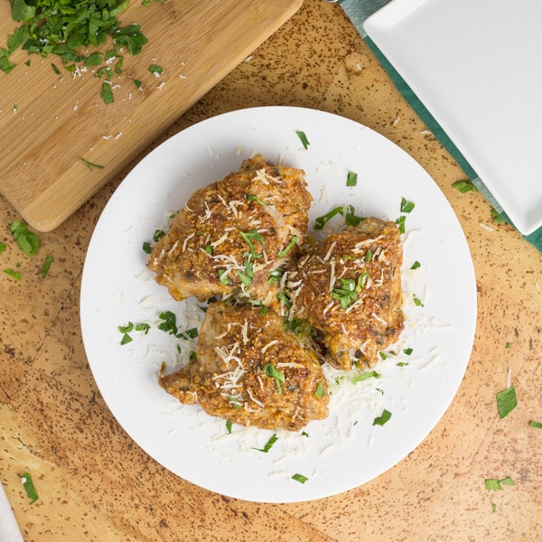 Parmesan Crusted Chicken Thighs Salu Salo Recipes