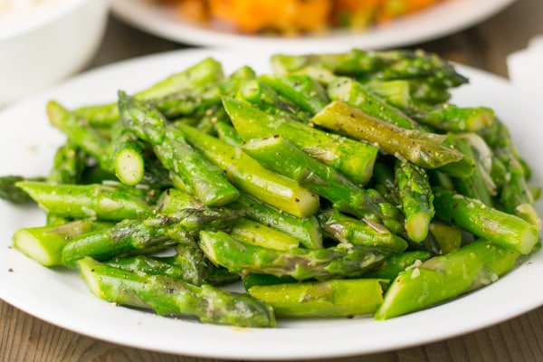 Sauteed Garlic Asparagus