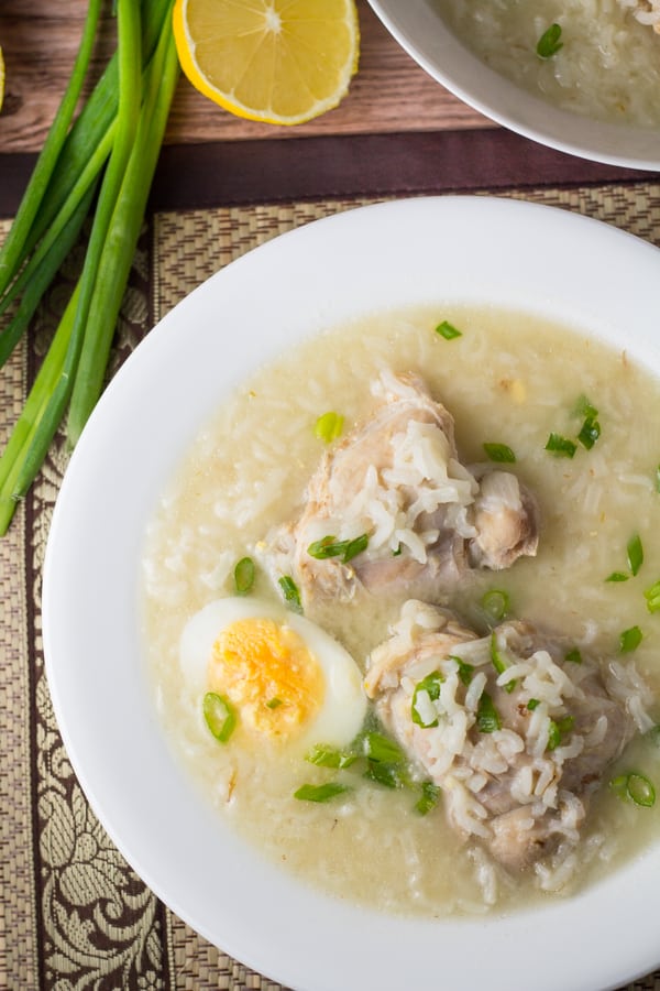 Arroz Caldo (Filipino Style Congee) - Salu Salo Recipes