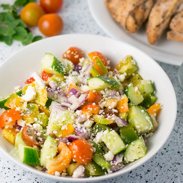 Greek Salad - Salu Salo Recipes