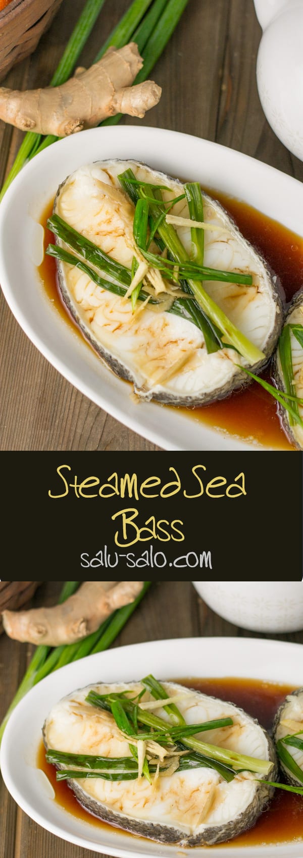 Steamed Sea Bass