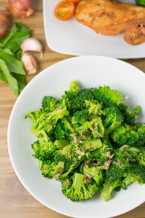 Broccoli with Balsamic Vinaigrette