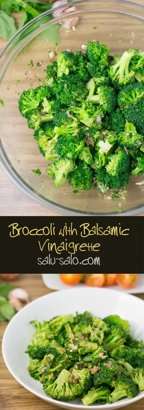 Broccoli with Balsamic Vinaigrette