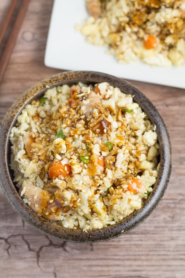 Chicken Cauliflower Fried Rice - Salu Salo Recipes