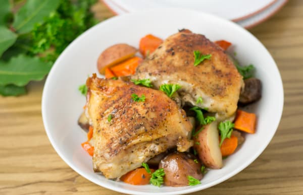 Slow Cooker Herb Chicken