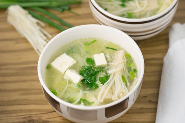 Vegetable Tofu Soup - Salu Salo Recipes