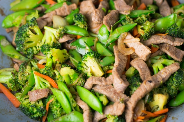 Mongolian Beef and Vegetables