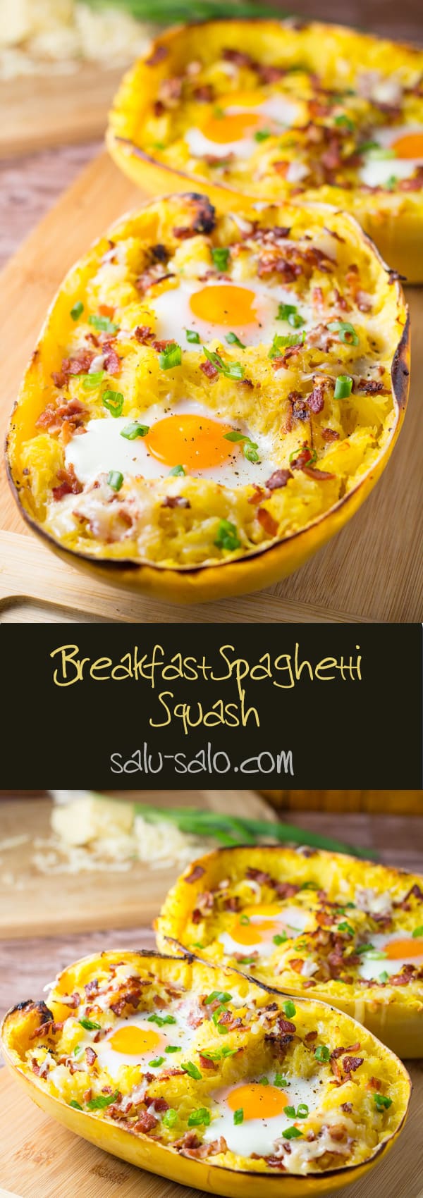 Breakfast Spaghetti Squash