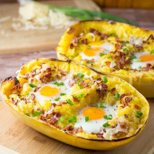 Breakfast Spaghetti Squash