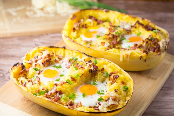 Breakfast Spaghetti Squash