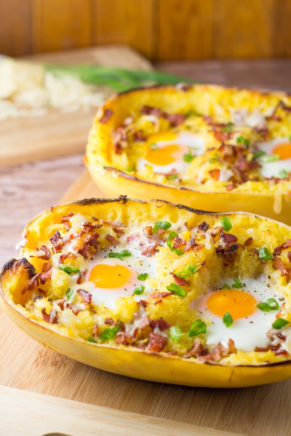 Breakfast Spaghetti Squash