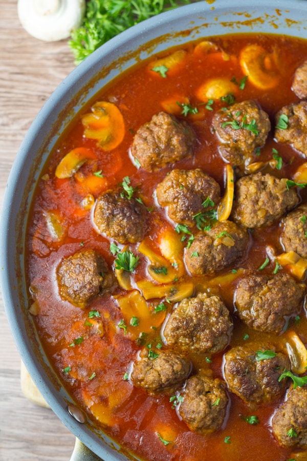 Easy Meatball Goulash - Salu Salo Recipes