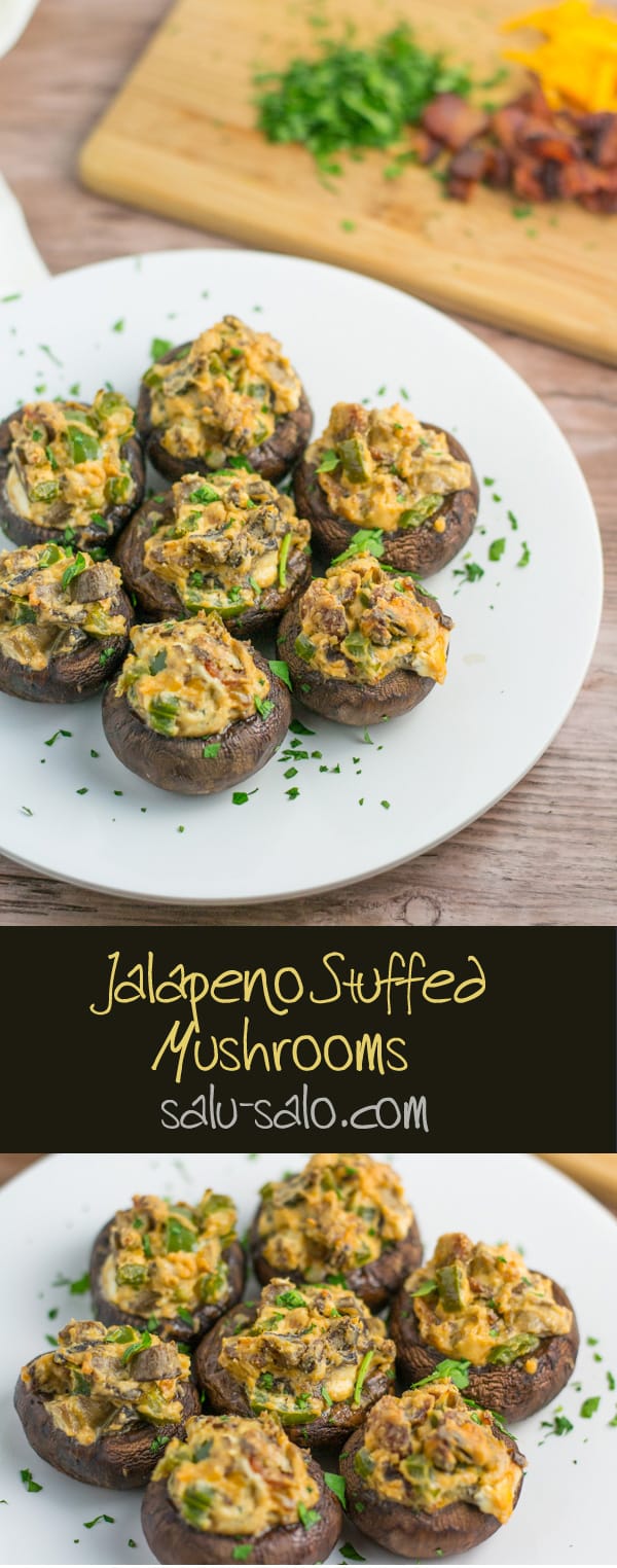 Jalapeno Stuffed Mushrooms