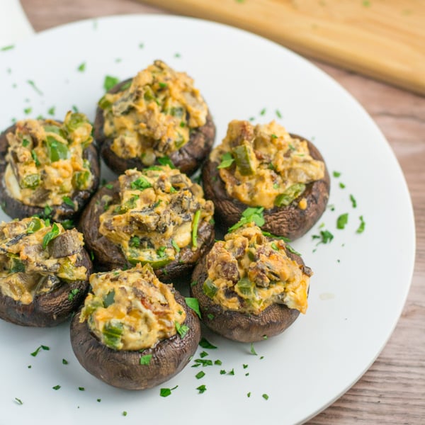 Jalapeno Stuffed Mushrooms - Salu Salo Recipes