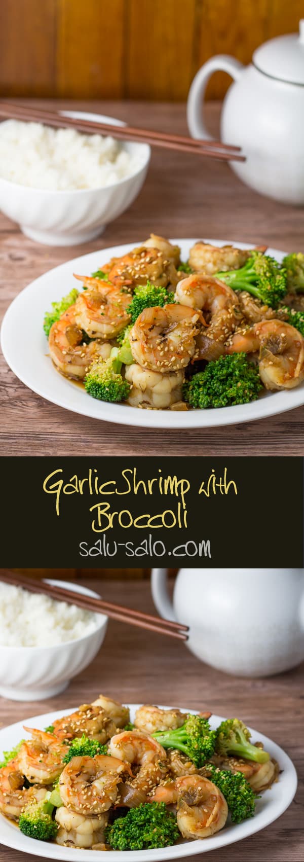 Garlic Shrimp with Broccoli