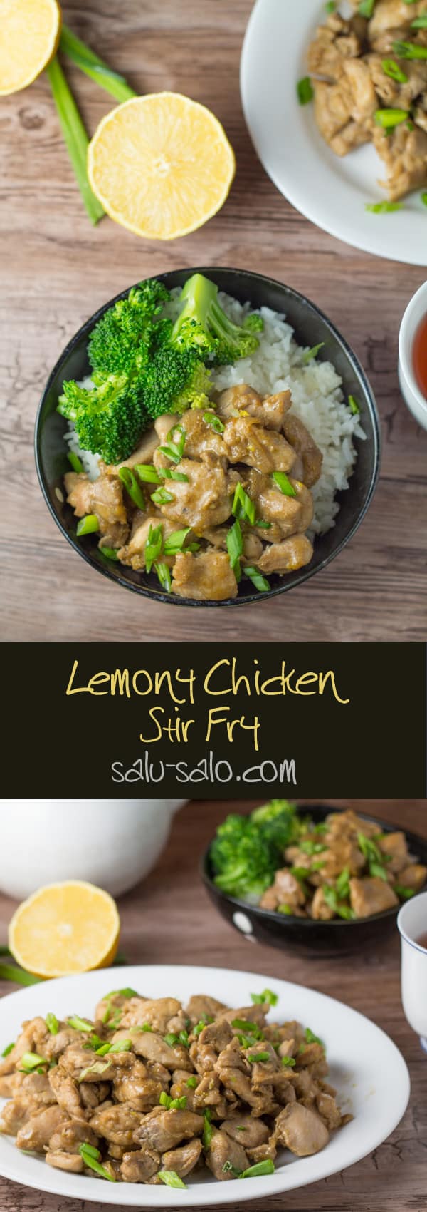 Lemony Chicken Stir Fry