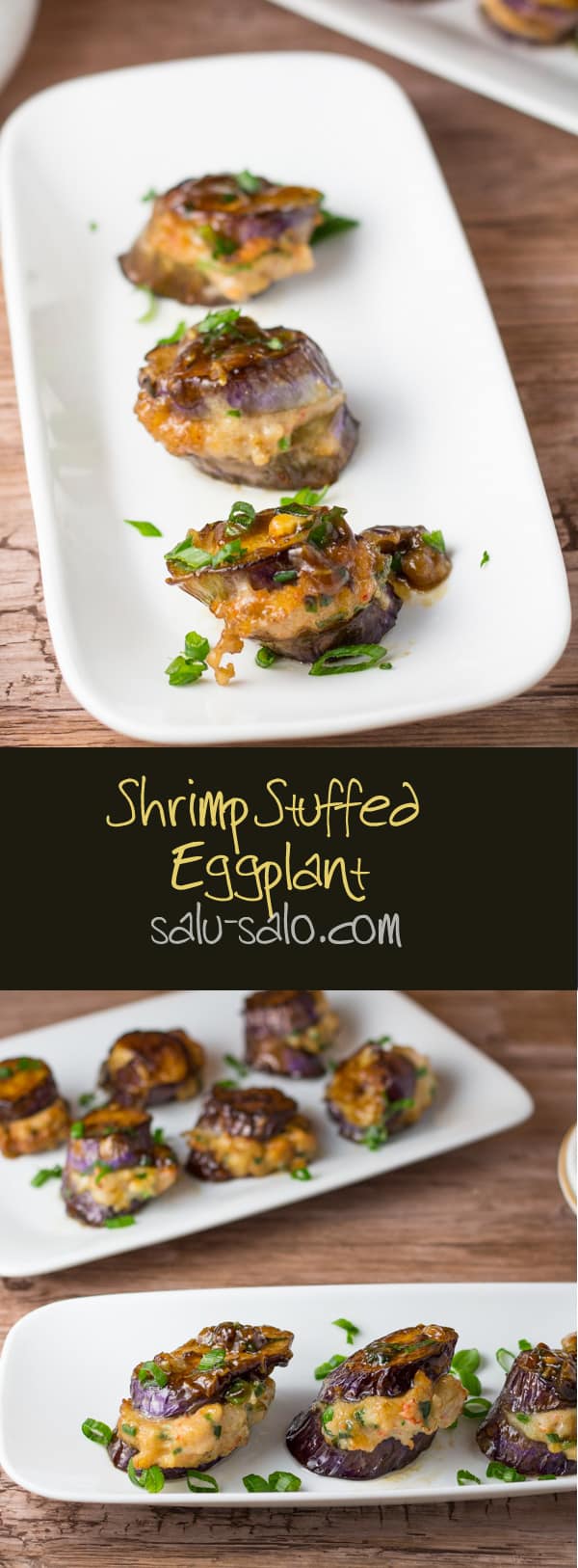 Shrimp Stuffed Eggplant