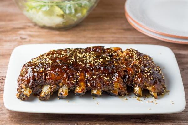 Slow Cooker Honey Garlic Ribs