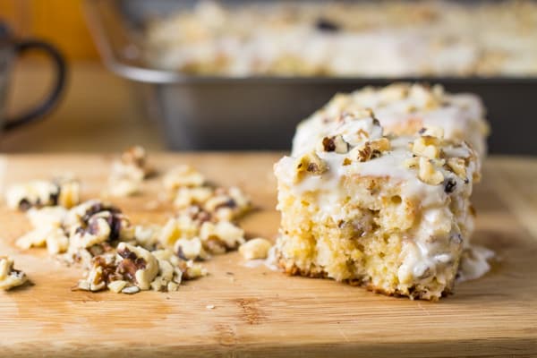 Pineapple Cake with Cream Cheese Frosting