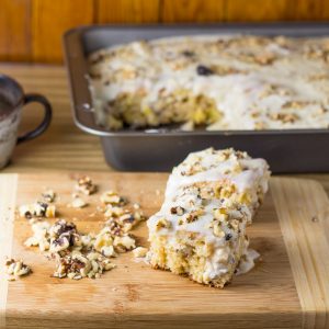 Pineapple Cake with Cream Cheese Frosting