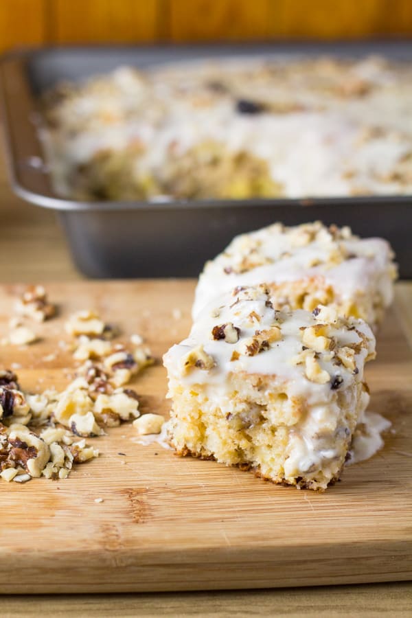 Pineapple Cake with Cream Cheese Frosting