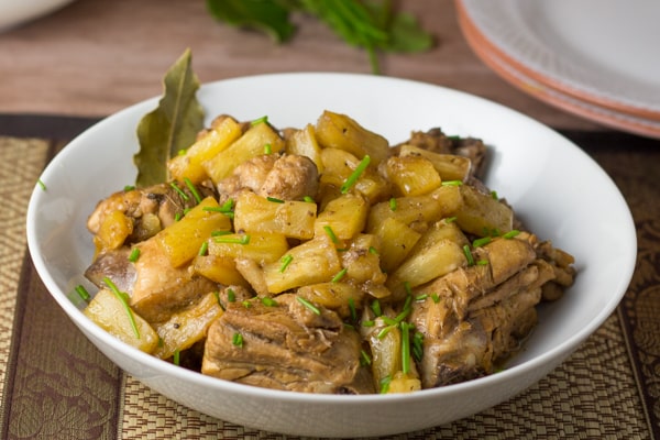 Pineapple Chicken Adobo