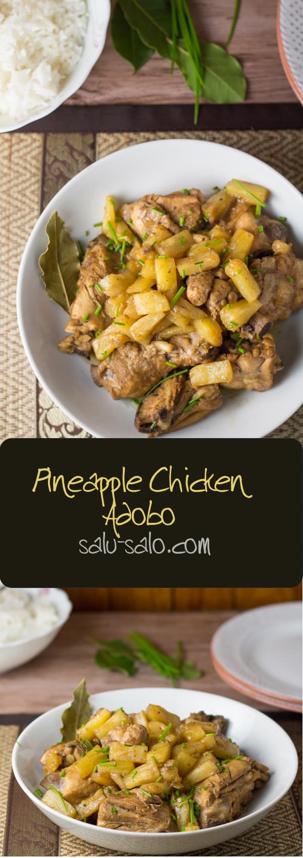 Pineapple Chicken Adobo