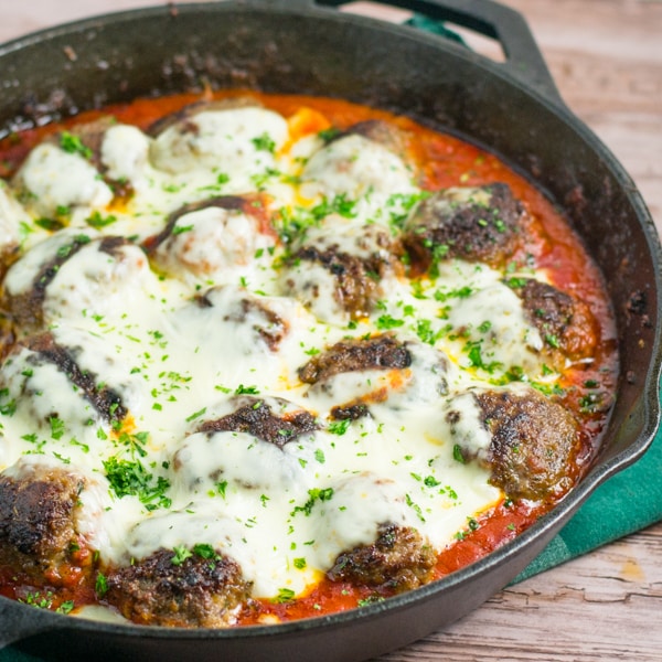 Skillet Meatball Parmesan - Salu Salo Recipes