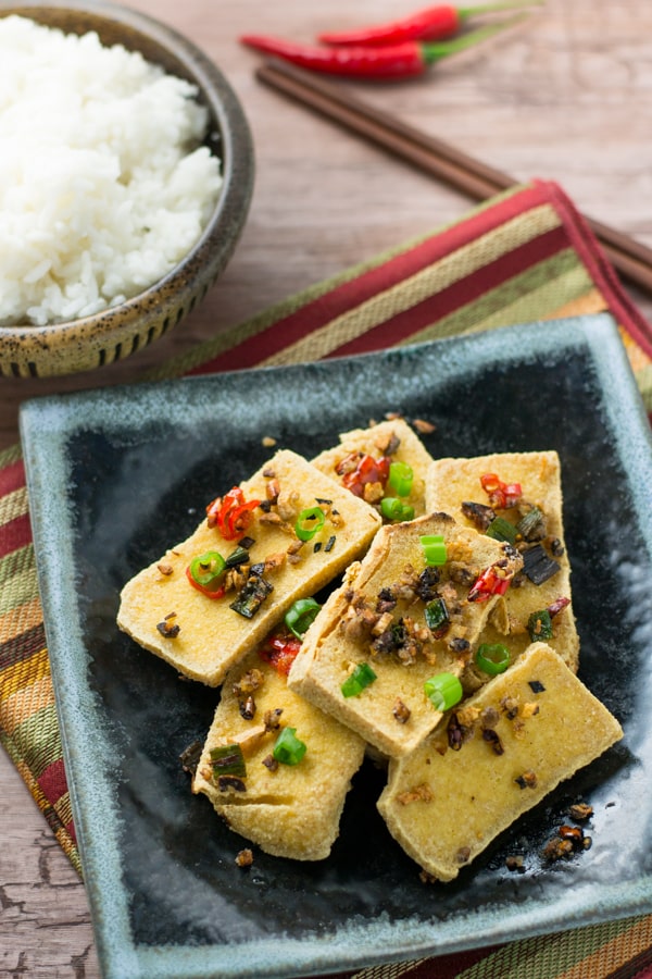 Spicy Fried Tofu