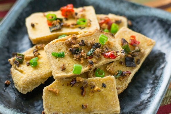 Spicy Fried Tofu