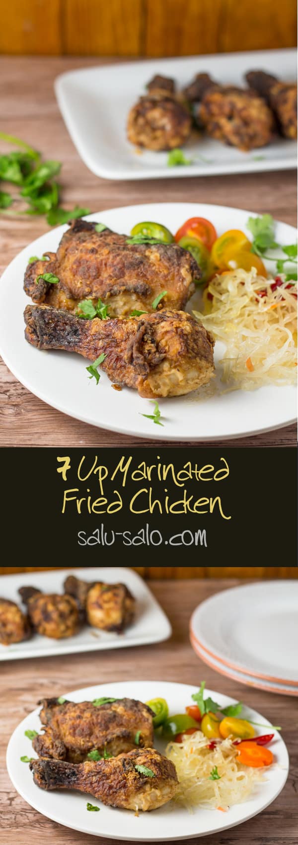 7 Up Marinated Fried Chicken