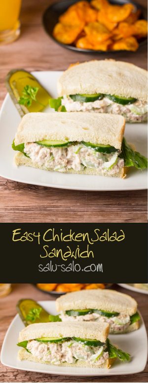 Easy Chicken Salad Sandwich - Salu Salo Recipes