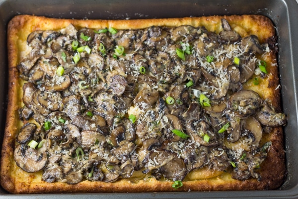 Mushroom Popover Casserole