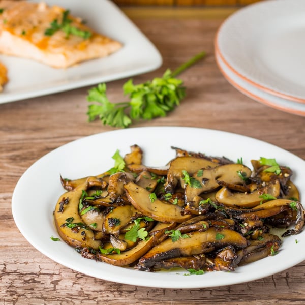 Sauteed Portobello Mushroom with Butter Sauce - Salu Salo Recipes