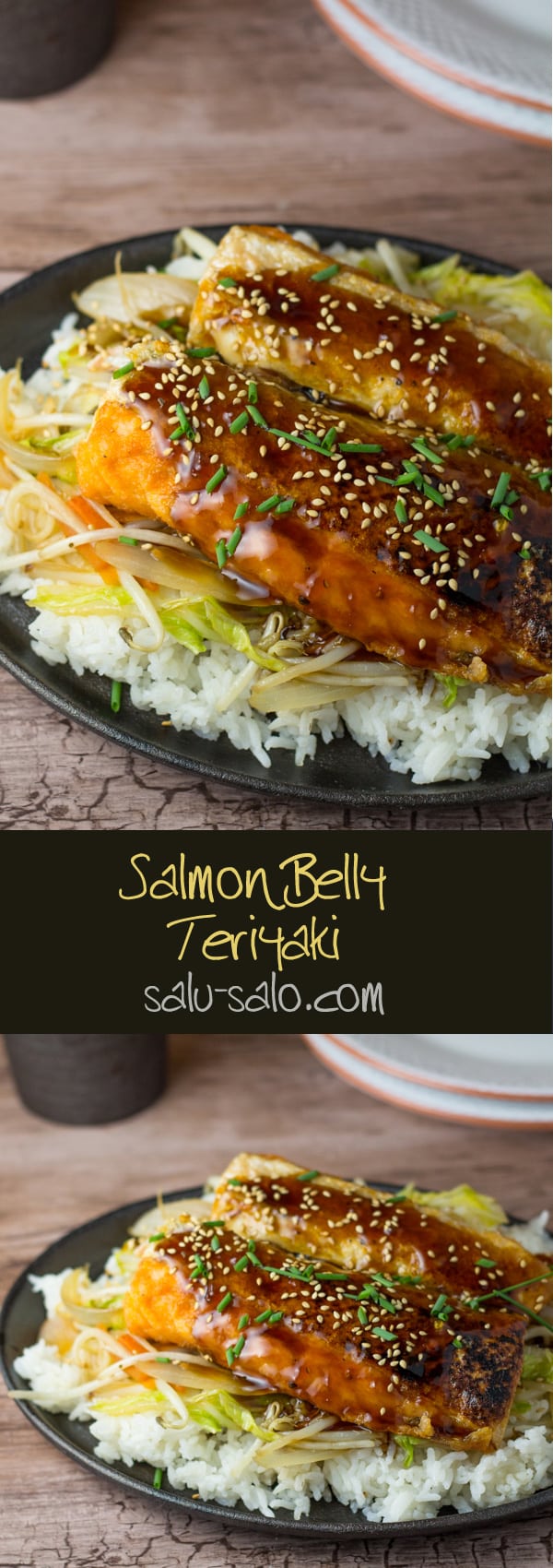 Salmon Belly Teriyaki