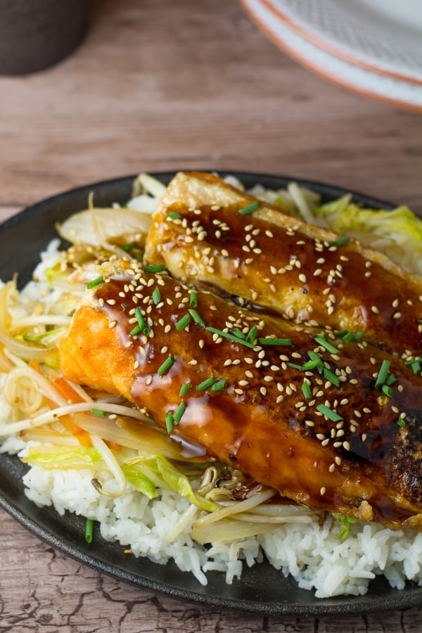 Salmon Belly Teriyaki