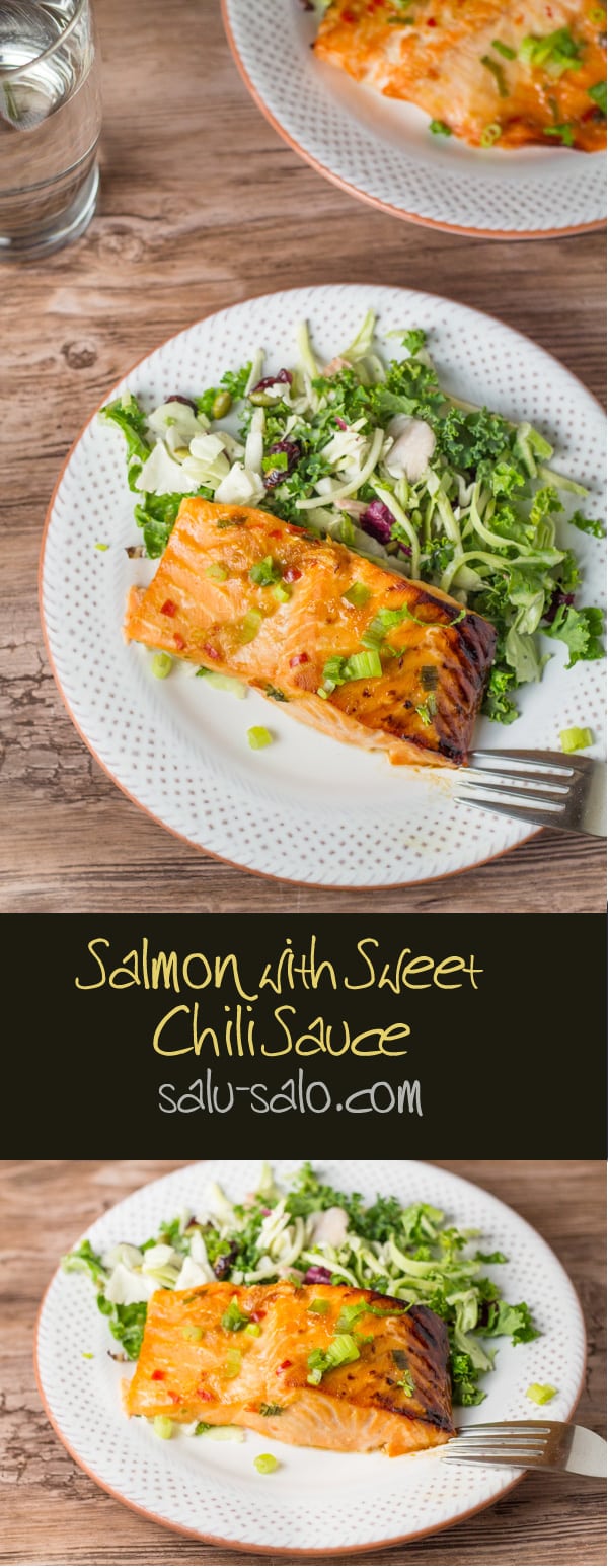 Salmon with Sweet Chili Sauce
