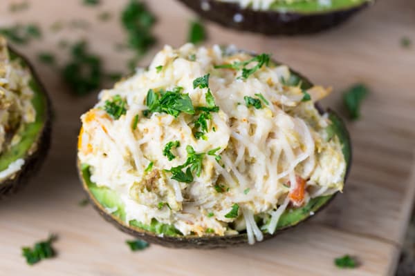 Chicken Stuffed Avocado