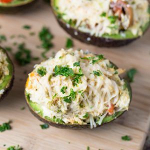 Chicken Stuffed Avocado